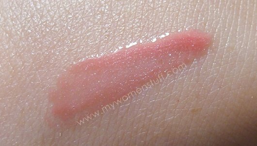 swatch clinique milly pink lipgloss review