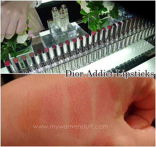dior addict lipstick 2011 simple swatches
