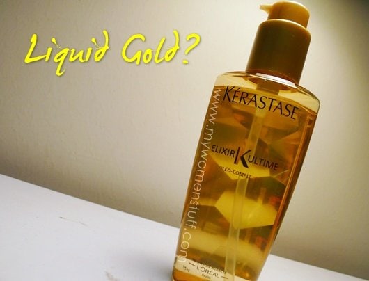 review kerastase elixir ultime hair oil