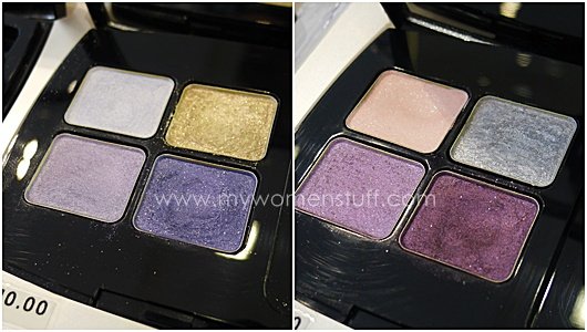 lancome cool lavande warm lavande eyeshadow quads