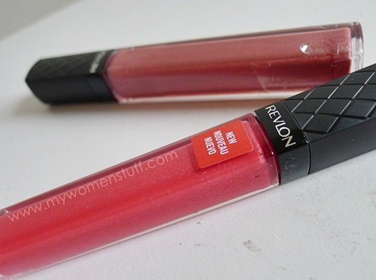 review revlon colorburst lipgloss strawberry swatches