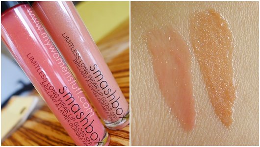smashbox in bloom limitless long wear lip gloss swatches spring 2011