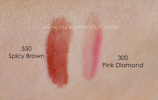 swatches anna sui lip gloss clear and rich 