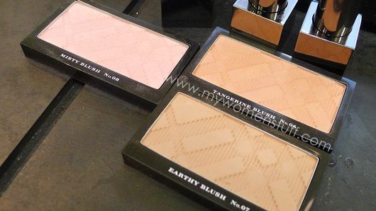 burberry beauty makeup blushes spring summer 2011