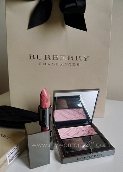 burberry makeup delicate rose lipstick misty blush 