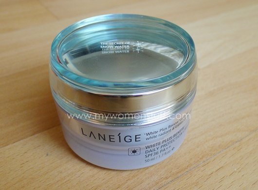 review of laneige white renew plus daily protection cream