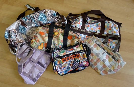 Lesportsac flight bag carry on bag hot sale