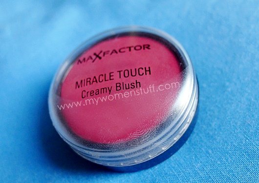 max factor miracle touch creamy blush