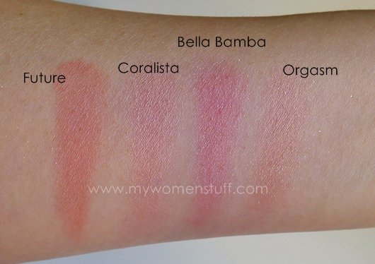 bella bamba comparison swatches