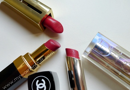 Luxury Lipstick Face-off: Chanel Rouge Coco Shine vs Dior Addict (new) vs  Guerlain Rouge Automatique - My Women Stuff