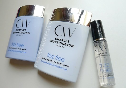 charles worthington frizz free hair care