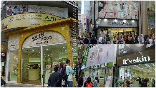 korean cosmetics shops