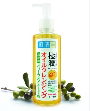 hada labo olive cleansing oil