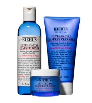 kiehl's ultra facial oil free skincare
