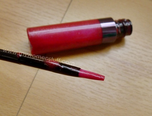 shiseido lip gloss brush