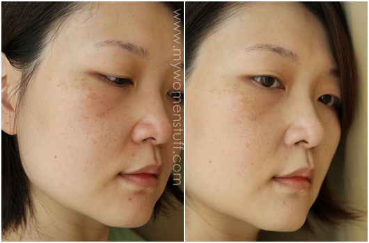 bobbi brown bb cream before and after