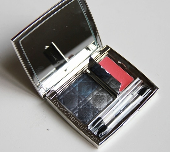 dior blue tie navy blue eyeshadow palette