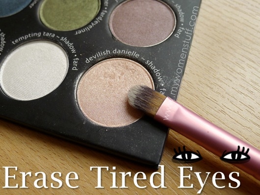 makeup to hide tired eyes