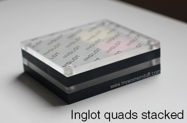 inglot freedom palettes stack up well!