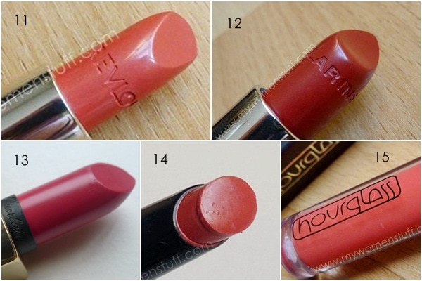 day 11-15 lipsticks