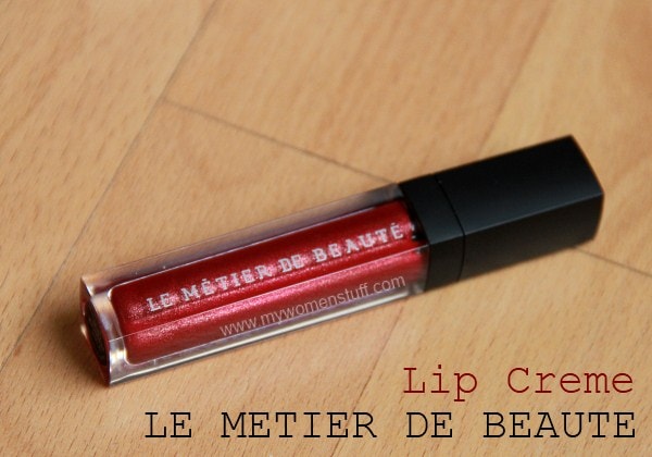 le metier de beaute lip creme framboise review