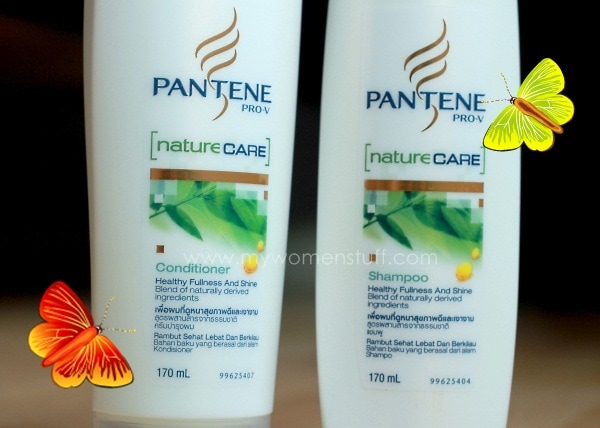 pantene nature care shampoo and conditioner