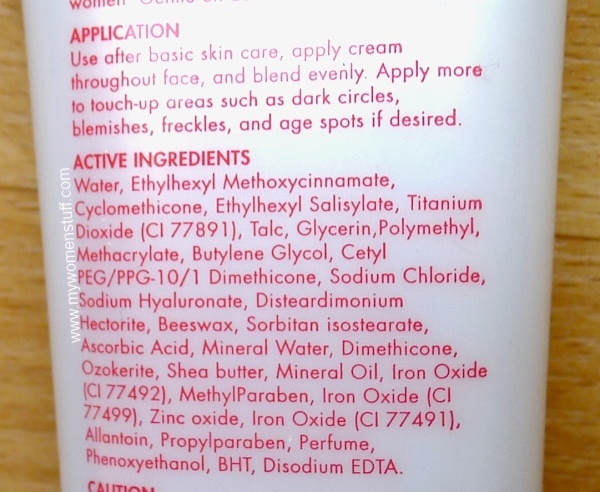 tsuya tsuya bb cream ingredients