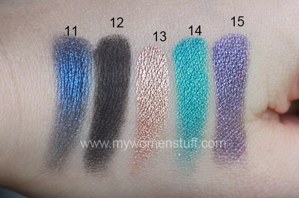urban decay 15 anniversary palette swatches