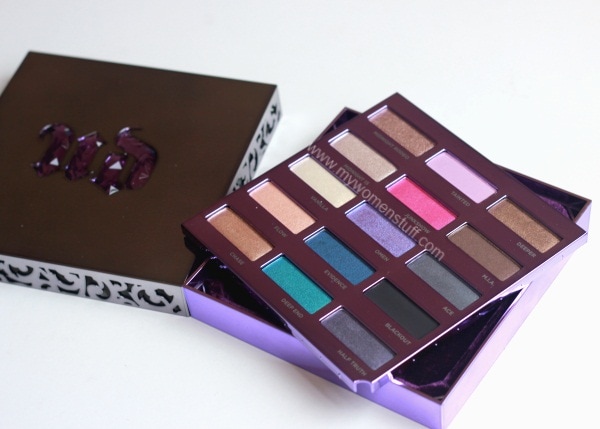 urban decay 15th anniversary palette swatches