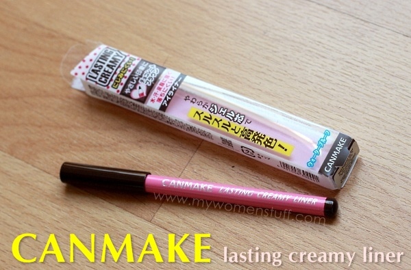 canmake lasting creamy pencil review brown