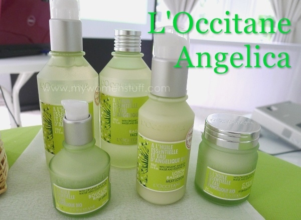 l'occitane angelica skincare range