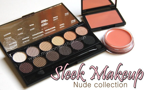 sleek makeup nude collection review