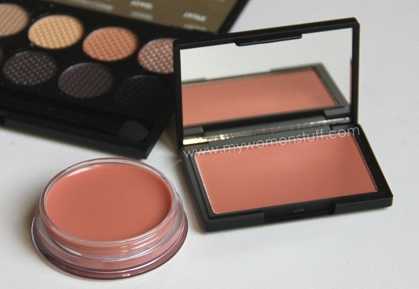 sleek suede blush and bare minimum pout polish review