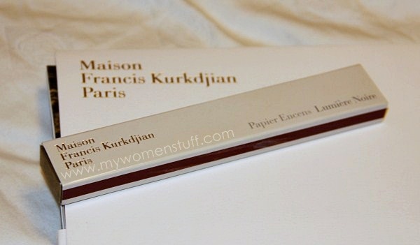 MFK_incense_paper2 maison francis kurkdjian incense paper lumiere noire