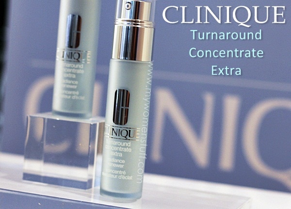 clinique turnaround concentrate extra radiance renewer