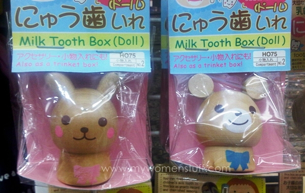 daiso milk tooth box
