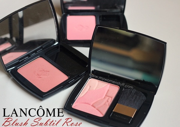 Review Lancome Blush Subtil Rose Rose Corail 20 photos swatches