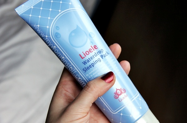 lioele waterdrop sleeping mask review