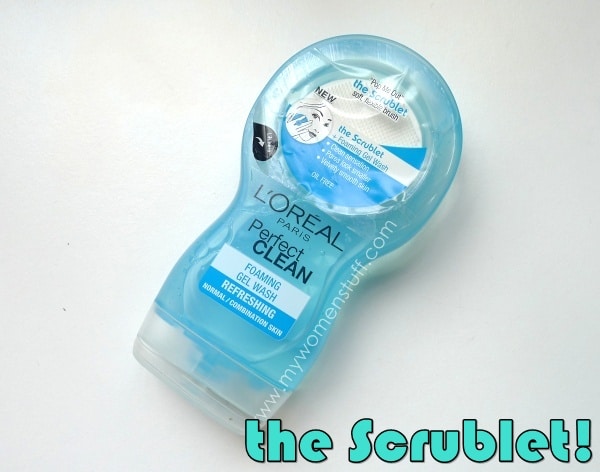 l'oreal perfect clean scrublet review