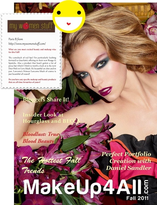 makeup4all fall 2011 magazine