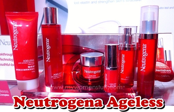 neutrogena ageless skincare 