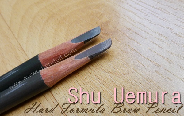 shu uemura hard brow pencil review