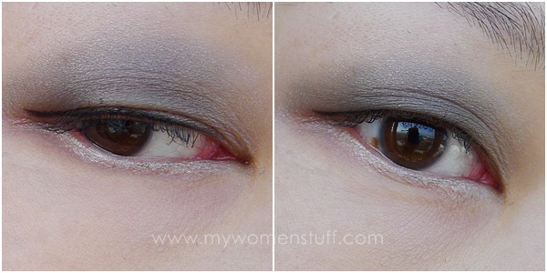 hypersharp eyeliner on eyes