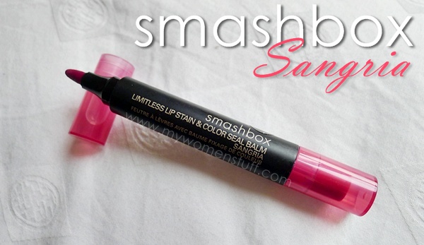 smashbox limitless lip stain sangria product shot