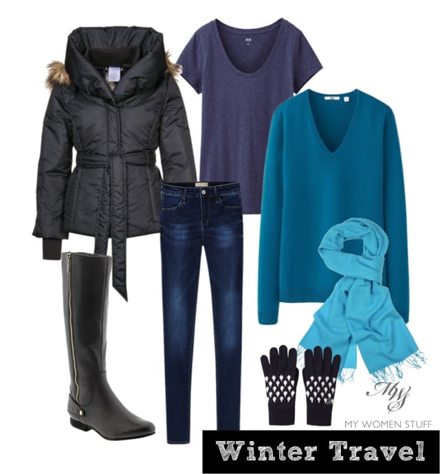 winter travel clothes