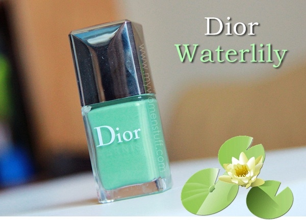 dior waterlily nail polish 