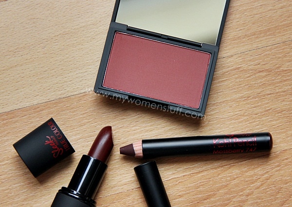 fenberry blush mossberry kohl cranberry lipstick 