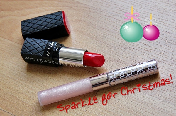 sparkly lipstick for the holiday season