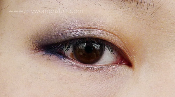 eye makeup close up