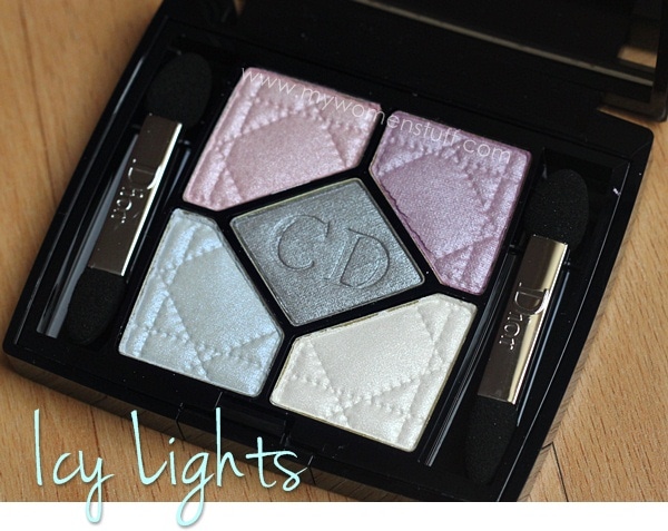 icy lights palette close up